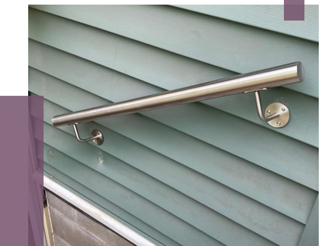 Поручни из нержавеющей стали в Ногинске от 7598 руб.  | ПРОЛЁТ-Нгн