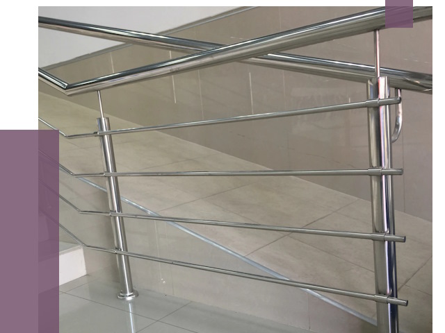 Изготовление поручней из нержавеющей стали в Ногинске