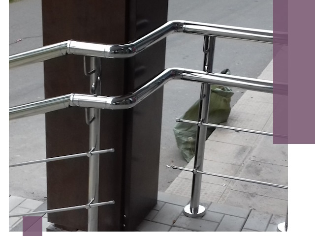 Монтаж поручней из нержавеющей стали в Ногинске качественно и быстро